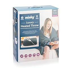 Minky luxury heated for sale  Delivered anywhere in UK