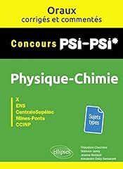 Physique chimie psi d'occasion  Livré partout en France