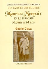 Maurice monpoix 87e d'occasion  Livré partout en France