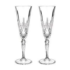 lead crystal champagne flutes for sale  Delivered anywhere in Ireland