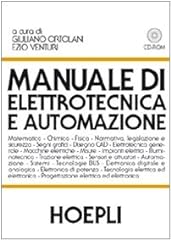 Manuale elettrotecnica automaz usato  Spedito ovunque in Italia 