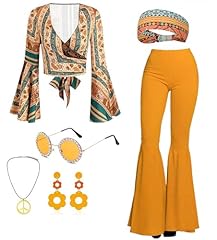 Hippie costume donna usato  Spedito ovunque in Italia 