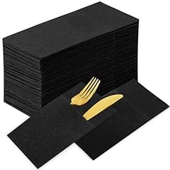 Kammak black napkins for sale  Delivered anywhere in USA 
