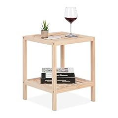 Relaxdays beistelltisch holz gebraucht kaufen  Wird an jeden Ort in Deutschland