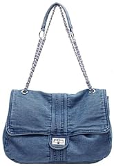 Farcauo borsetta denim usato  Spedito ovunque in Italia 