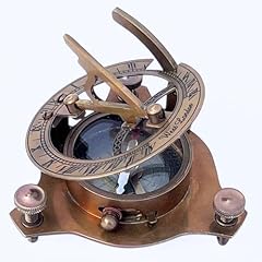 Vintage brass compass for sale  Delivered anywhere in USA 