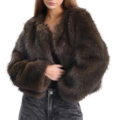 Amazhiyu womens faux for sale  Delivered anywhere in UK