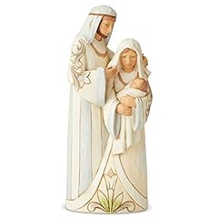 Enesco Jim Shore Heartwood Creek White Woodland Holy for sale  Delivered anywhere in USA 