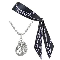 Qiuseadu horse necklace for sale  Delivered anywhere in USA 