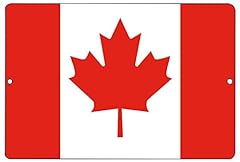 Canada flag metal for sale  Delivered anywhere in USA 