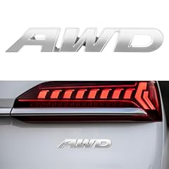 Qztyty awd emblem for sale  Delivered anywhere in USA 