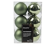 Kaemingk shatterproof baubles for sale  Delivered anywhere in UK