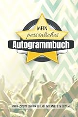 Persönliches autogrammbuch al gebraucht kaufen  Wird an jeden Ort in Deutschland