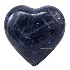 Iolite crystal heart for sale  Delivered anywhere in UK