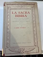 Sacra bibbia. volume usato  Spedito ovunque in Italia 