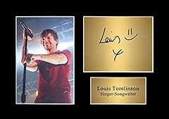 Signed louis tomlinson for sale  Delivered anywhere in UK