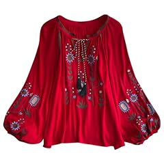 Mexican embroidered shirt for sale  Delivered anywhere in USA 