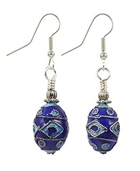 Cloisonné pierced earrings for sale  Delivered anywhere in USA 