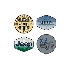 Jeep confezione adesivi usato  Spedito ovunque in Italia 