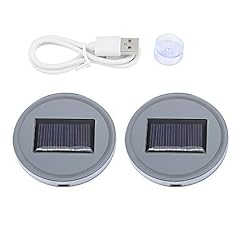 2pcs solar powered for sale  Delivered anywhere in UK