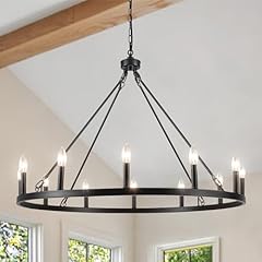Wagon wheel chandelier for sale  Delivered anywhere in USA 