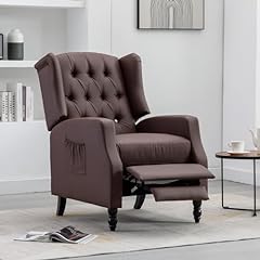 Deolme brown wingback for sale  Delivered anywhere in USA 