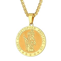 Prosteel christopher necklace for sale  Delivered anywhere in UK