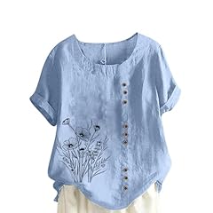 Linen shirt women for sale  Delivered anywhere in UK