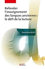 Refonder enseignement langues d'occasion  Livré partout en France