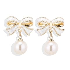 Gold pearl bow for sale  Delivered anywhere in USA 