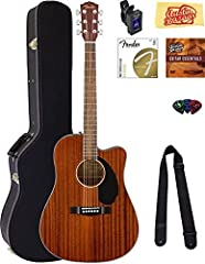 Used, Fender CD-60SCE Dreadnought Acoustic-Electric Guitar for sale  Delivered anywhere in Canada