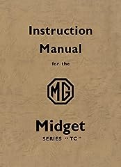 Instruction manual mg for sale  Delivered anywhere in Ireland