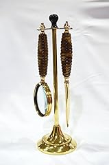 Decorative brass magnifying for sale  Delivered anywhere in UK