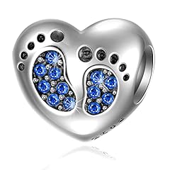 Baby footprint heart for sale  Delivered anywhere in UK