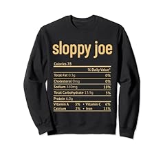 Sloppy joe nutrition for sale  Delivered anywhere in UK