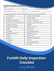 Forklift daily inspection for sale  Delivered anywhere in UK