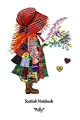 Scottish Notebook "Polly": Notebook by Scottish Illustrator for sale  Delivered anywhere in UK