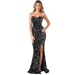 Strapless velvet sequin for sale  Delivered anywhere in USA 
