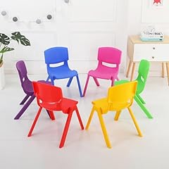 6pcs colorful stackable for sale  Delivered anywhere in USA 