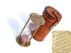 Brass hourglass inspirational for sale  Delivered anywhere in USA 