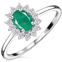 Tjc emerald halo for sale  Delivered anywhere in UK