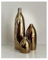 Gold vase set for sale  Delivered anywhere in USA 