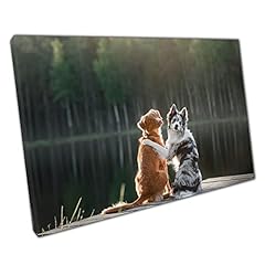 Two dogs relaxing for sale  Delivered anywhere in UK