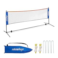 Relaxdays rete badminton usato  Spedito ovunque in Italia 