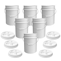 Gallon white bucket for sale  Delivered anywhere in USA 