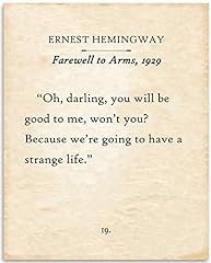 Ernest hemingway darling for sale  Delivered anywhere in USA 