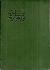 Alpenvereins jahrgang 1916 gebraucht kaufen  Wird an jeden Ort in Deutschland