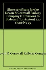 Share certificate devon for sale  Delivered anywhere in UK