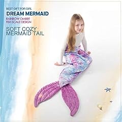 Mermaid blanket little for sale  Delivered anywhere in USA 