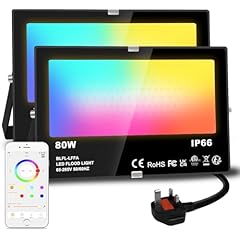 Led floodlight 80w for sale  Delivered anywhere in UK